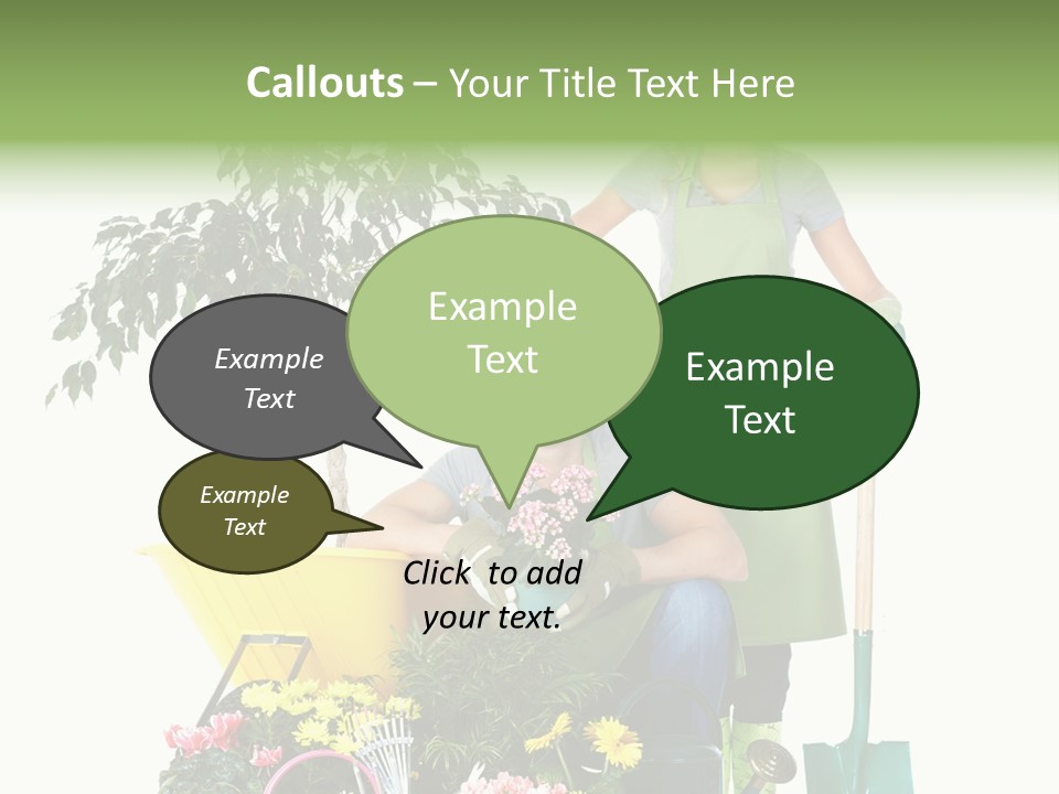 Man White Beautiful PowerPoint Template