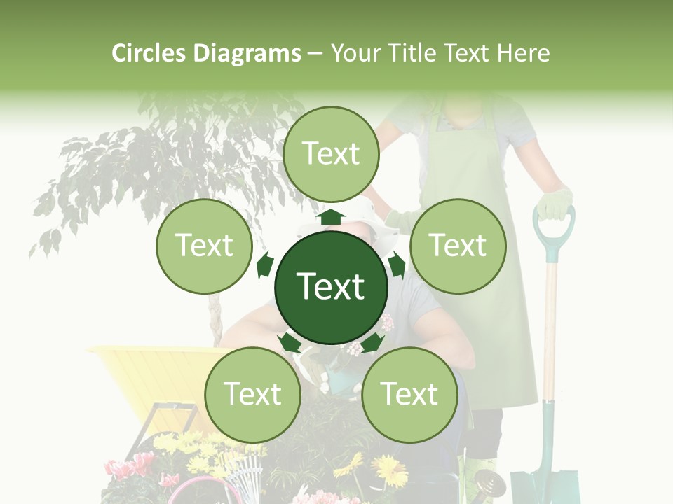 Man White Beautiful PowerPoint Template