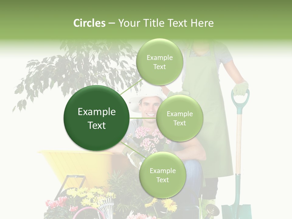 Man White Beautiful PowerPoint Template