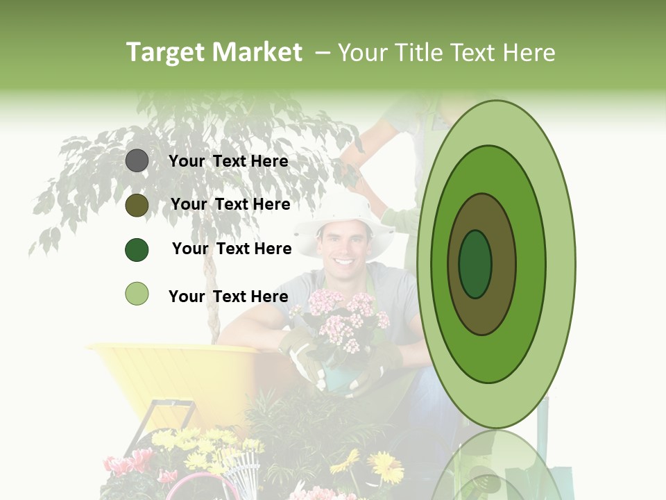 Man White Beautiful PowerPoint Template