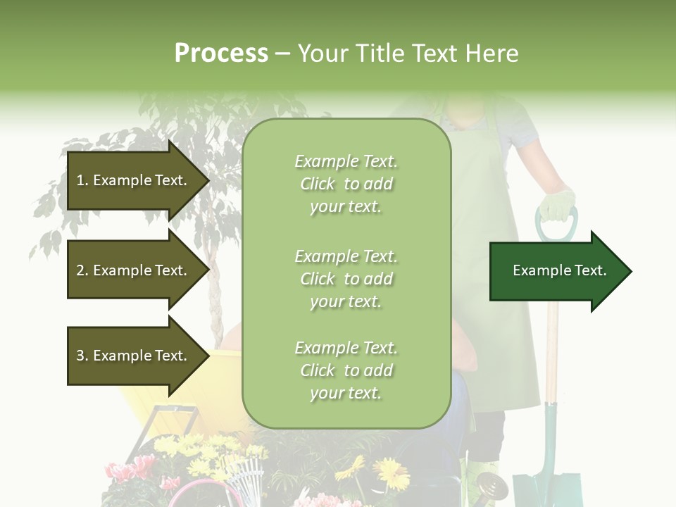 Man White Beautiful PowerPoint Template