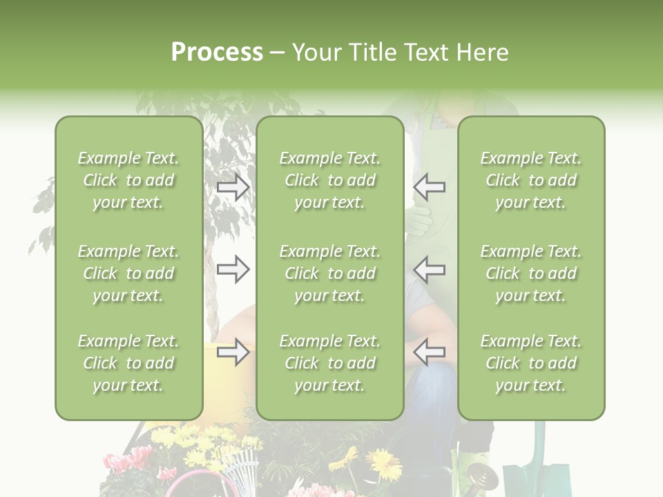 Man White Beautiful PowerPoint Template