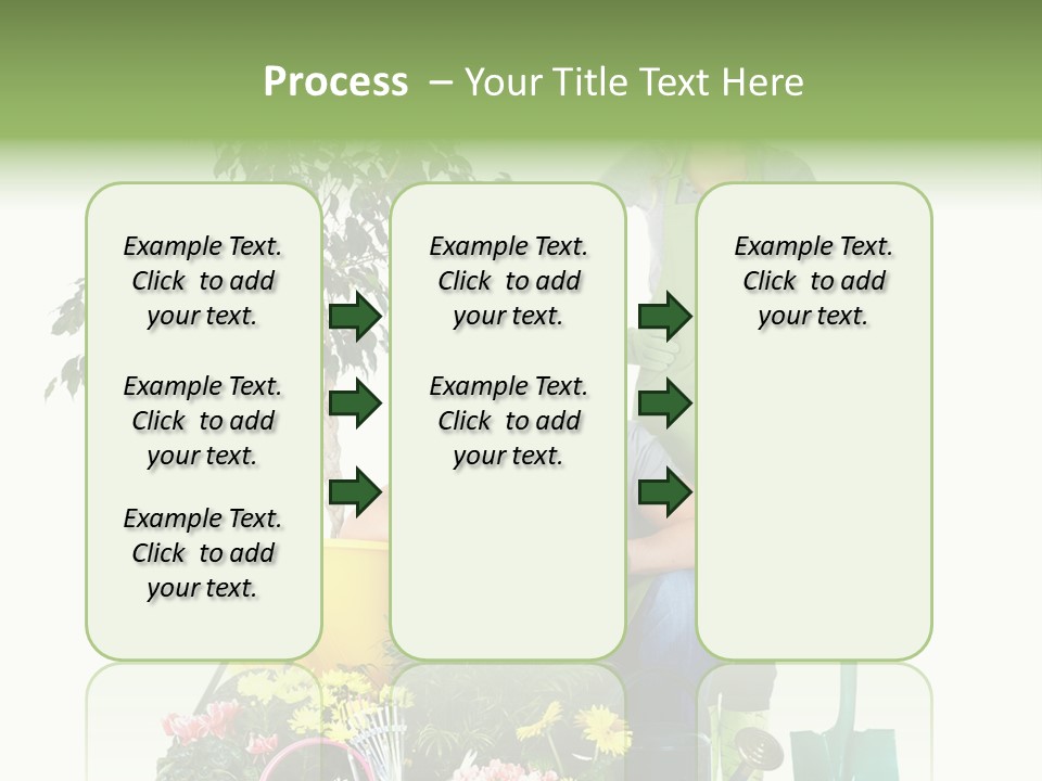 Man White Beautiful PowerPoint Template