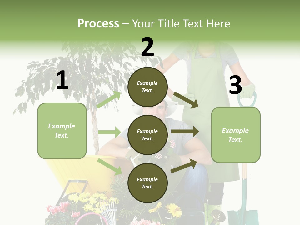 Man White Beautiful PowerPoint Template