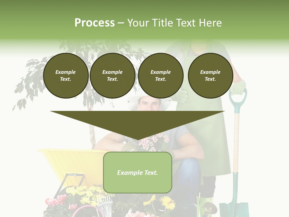 Man White Beautiful PowerPoint Template