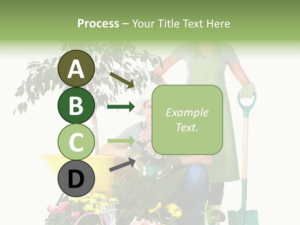 Man White Beautiful PowerPoint Template