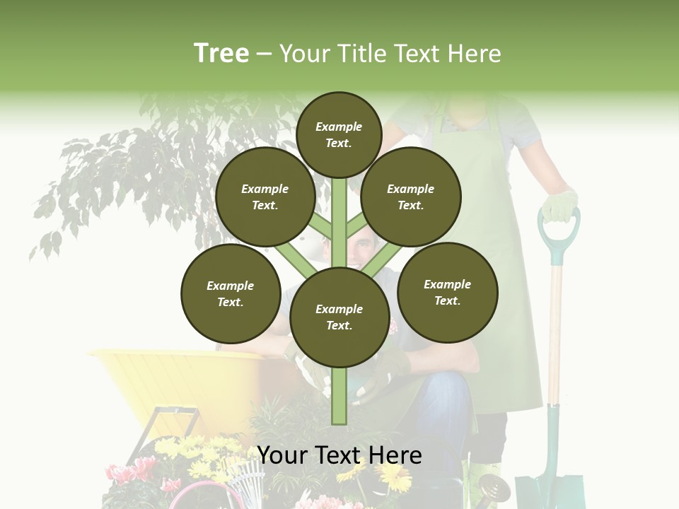 Man White Beautiful PowerPoint Template