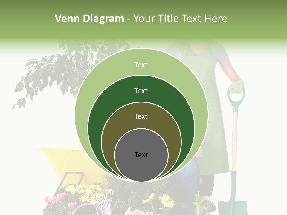 Man White Beautiful PowerPoint Template