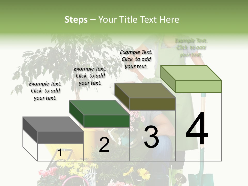 Man White Beautiful PowerPoint Template