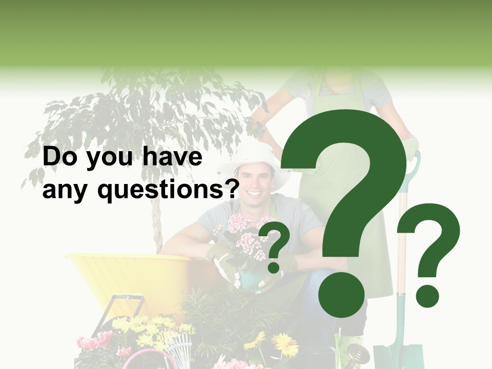 Man White Beautiful PowerPoint Template