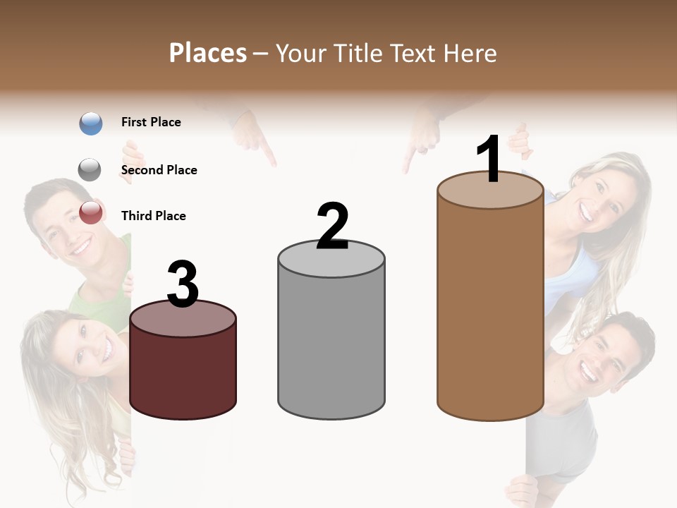 Boy Hand People PowerPoint Template