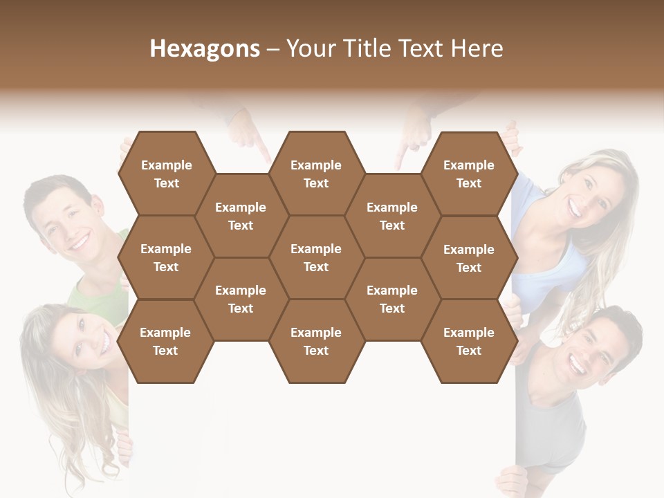 Boy Hand People PowerPoint Template