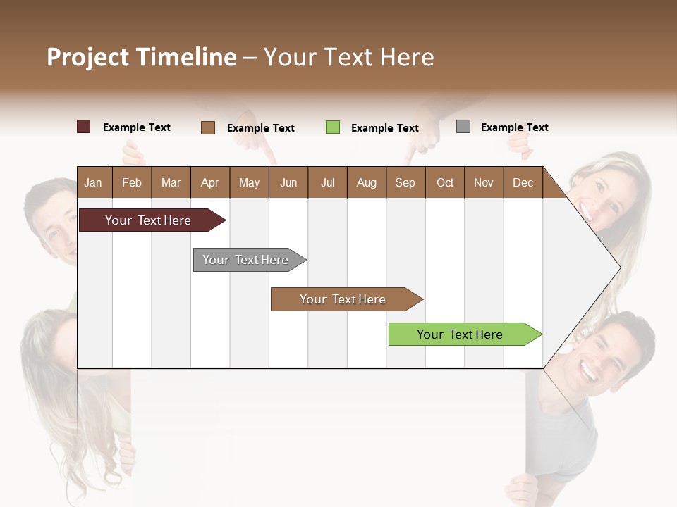 Boy Hand People PowerPoint Template