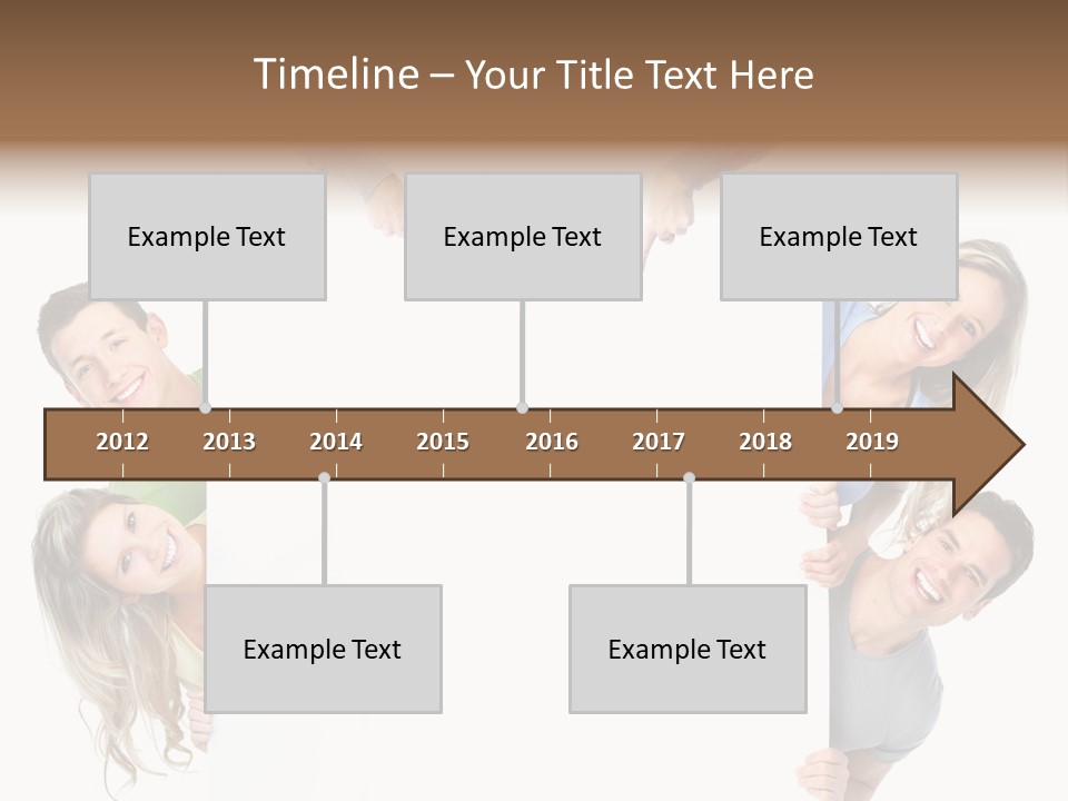 Boy Hand People PowerPoint Template
