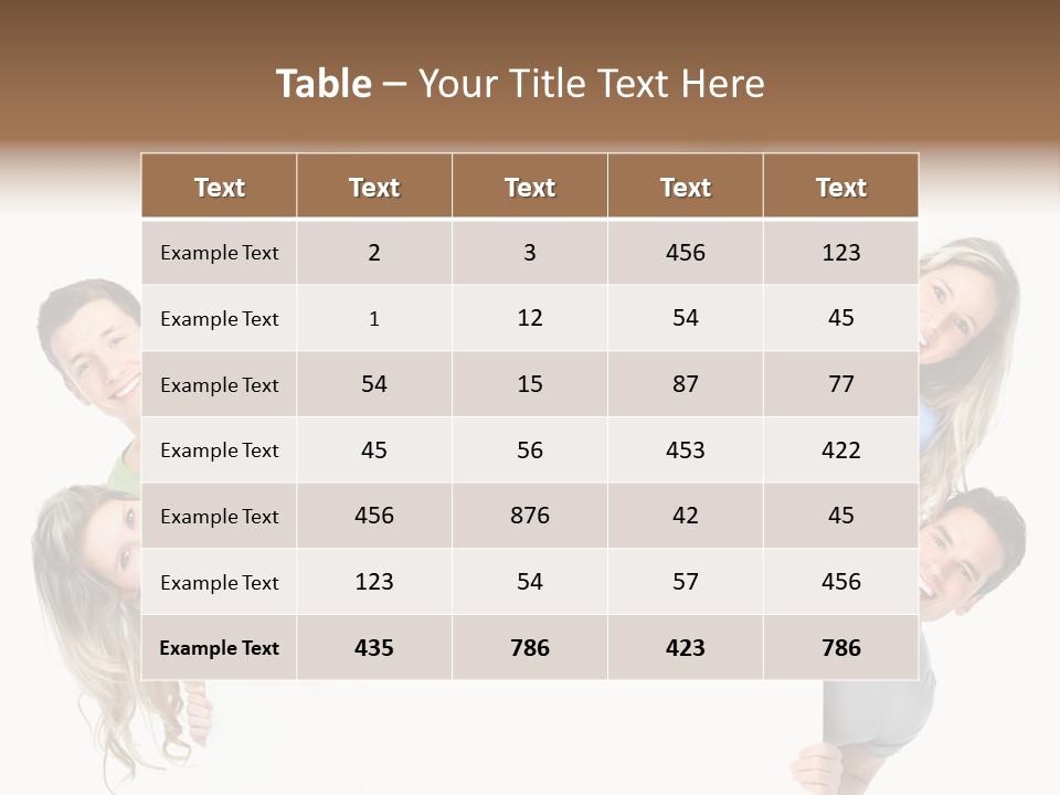 Boy Hand People PowerPoint Template