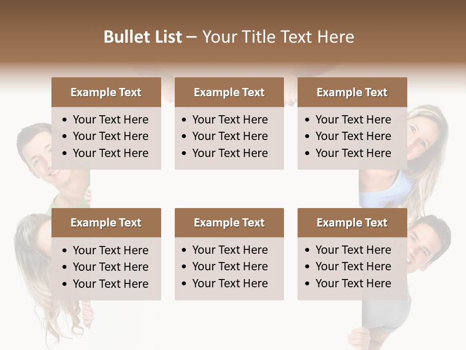 Boy Hand People PowerPoint Template