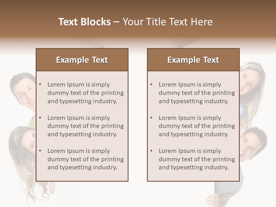 Boy Hand People PowerPoint Template