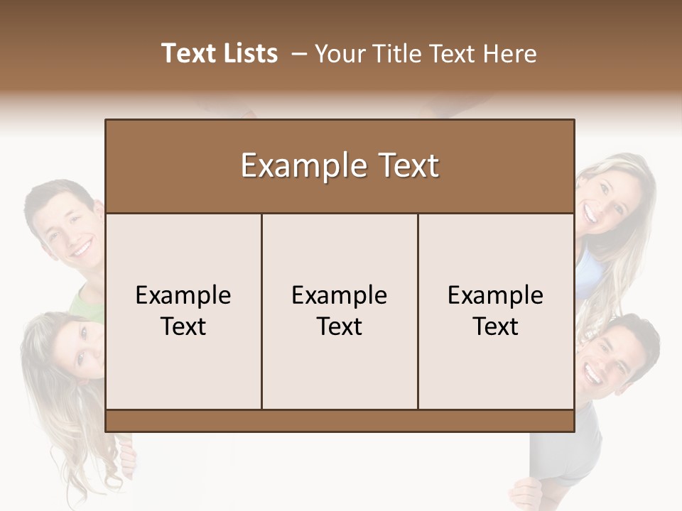 Boy Hand People PowerPoint Template