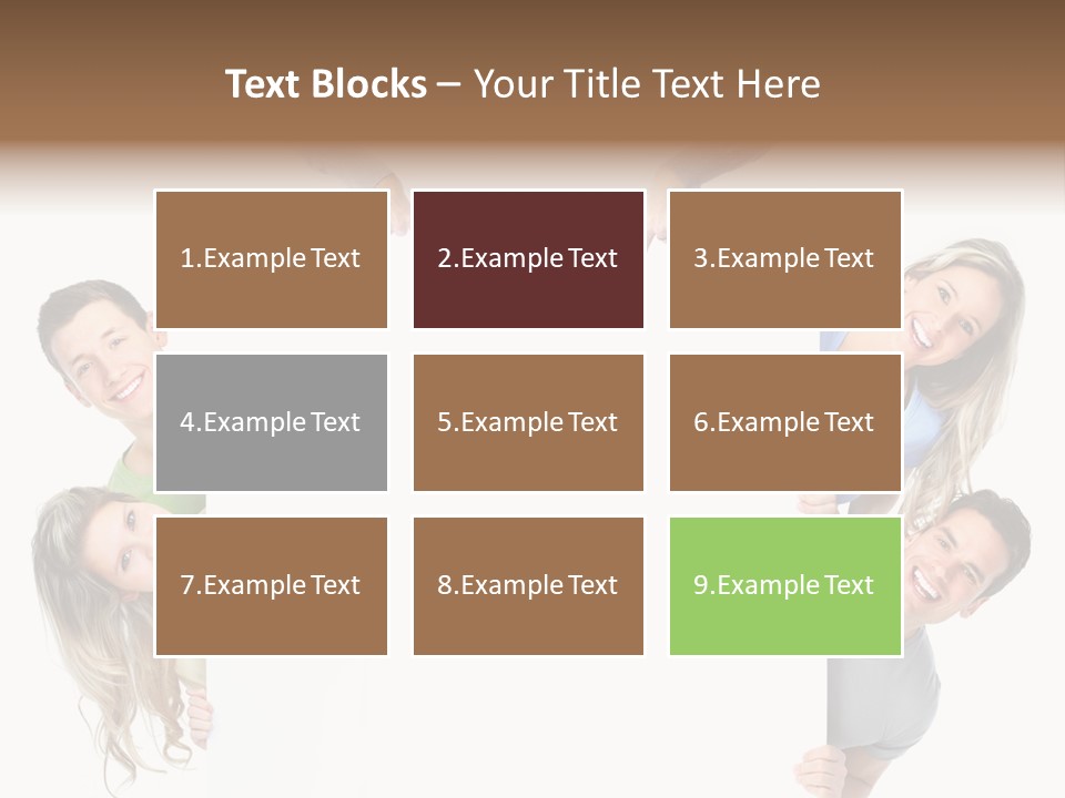 Boy Hand People PowerPoint Template