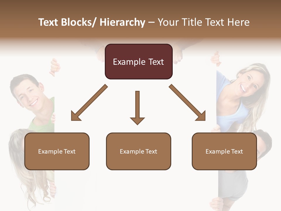 Boy Hand People PowerPoint Template