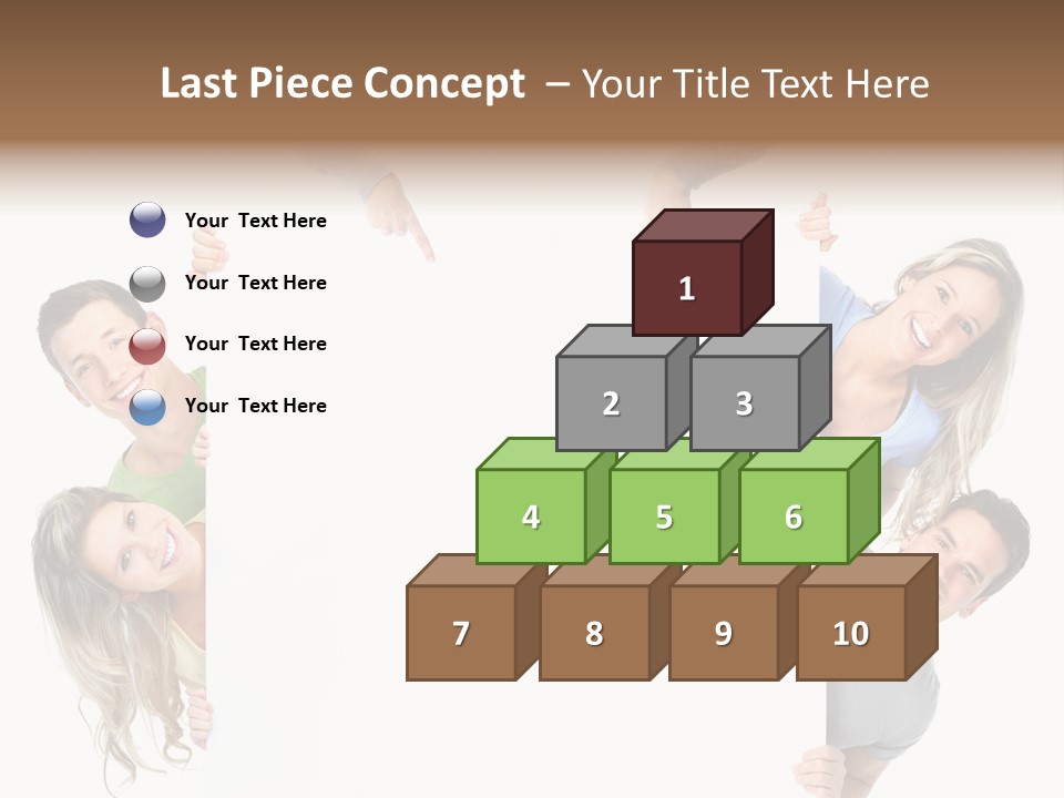 Boy Hand People PowerPoint Template