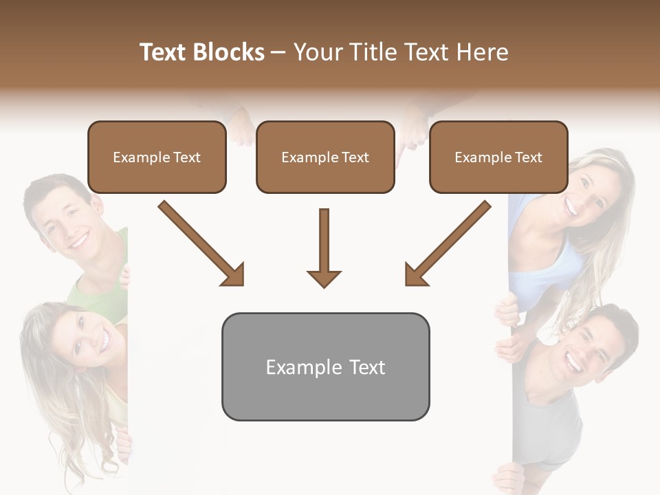 Boy Hand People PowerPoint Template