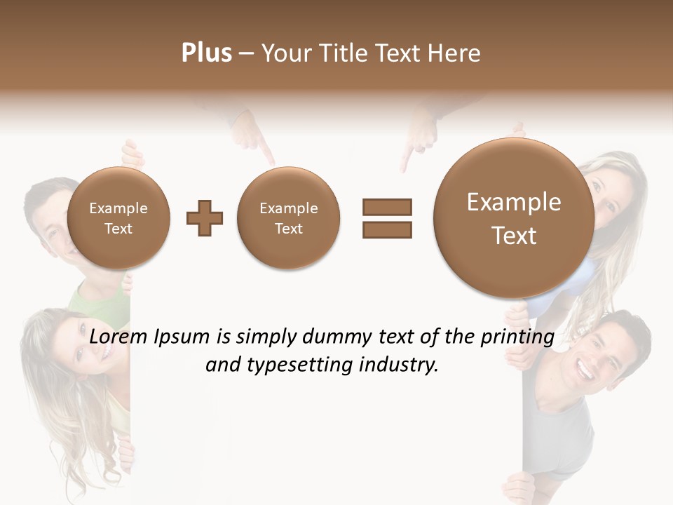 Boy Hand People PowerPoint Template