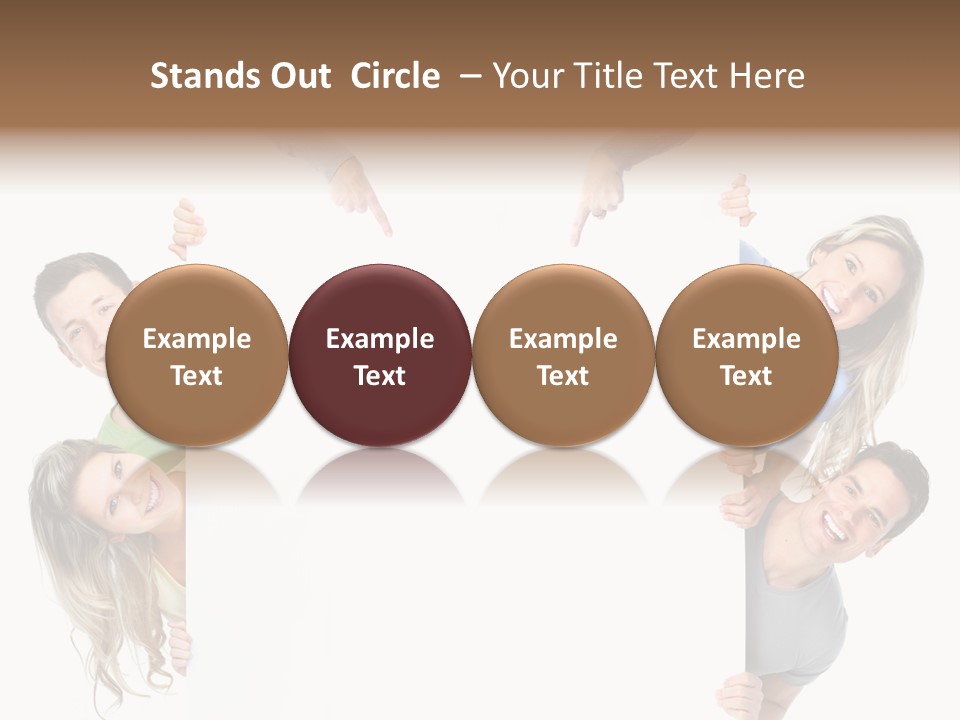 Boy Hand People PowerPoint Template