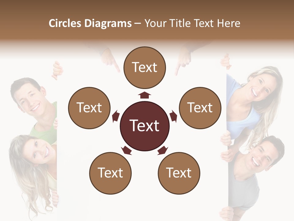 Boy Hand People PowerPoint Template