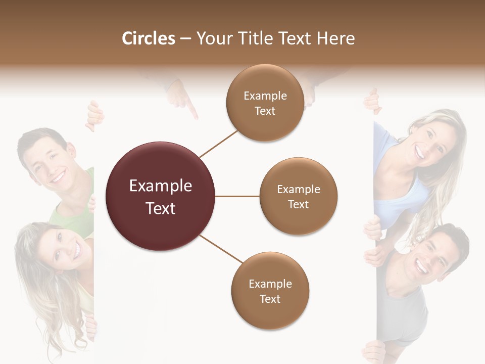 Boy Hand People PowerPoint Template