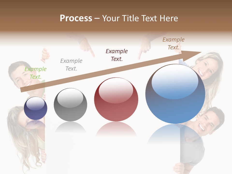 Boy Hand People PowerPoint Template