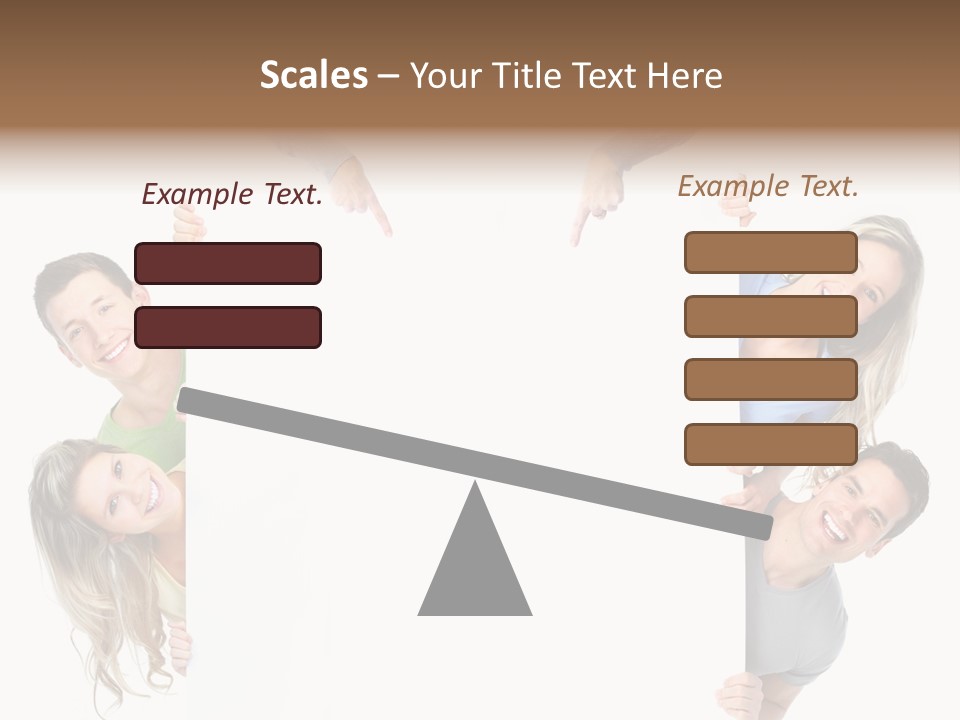 Boy Hand People PowerPoint Template