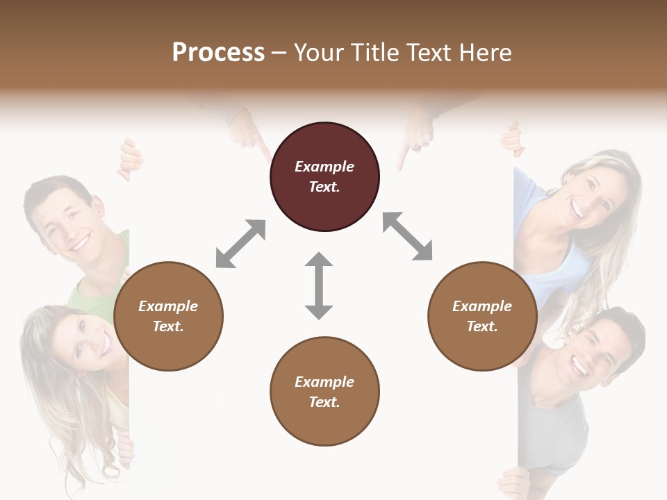 Boy Hand People PowerPoint Template