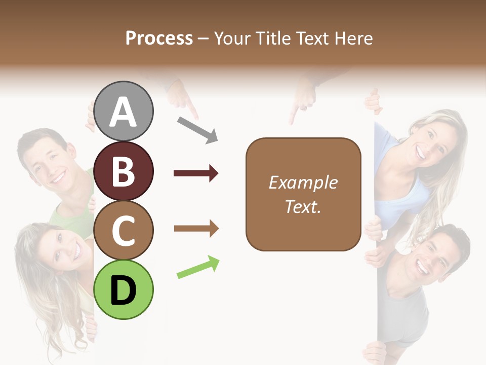 Boy Hand People PowerPoint Template