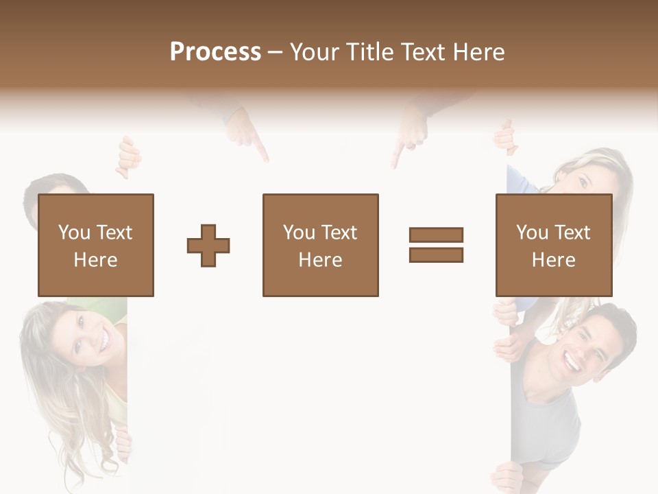 Boy Hand People PowerPoint Template