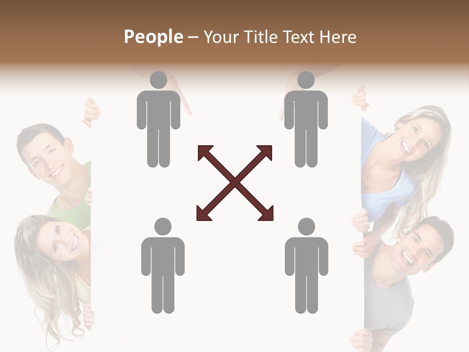 Boy Hand People PowerPoint Template