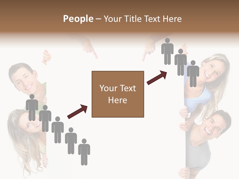Boy Hand People PowerPoint Template
