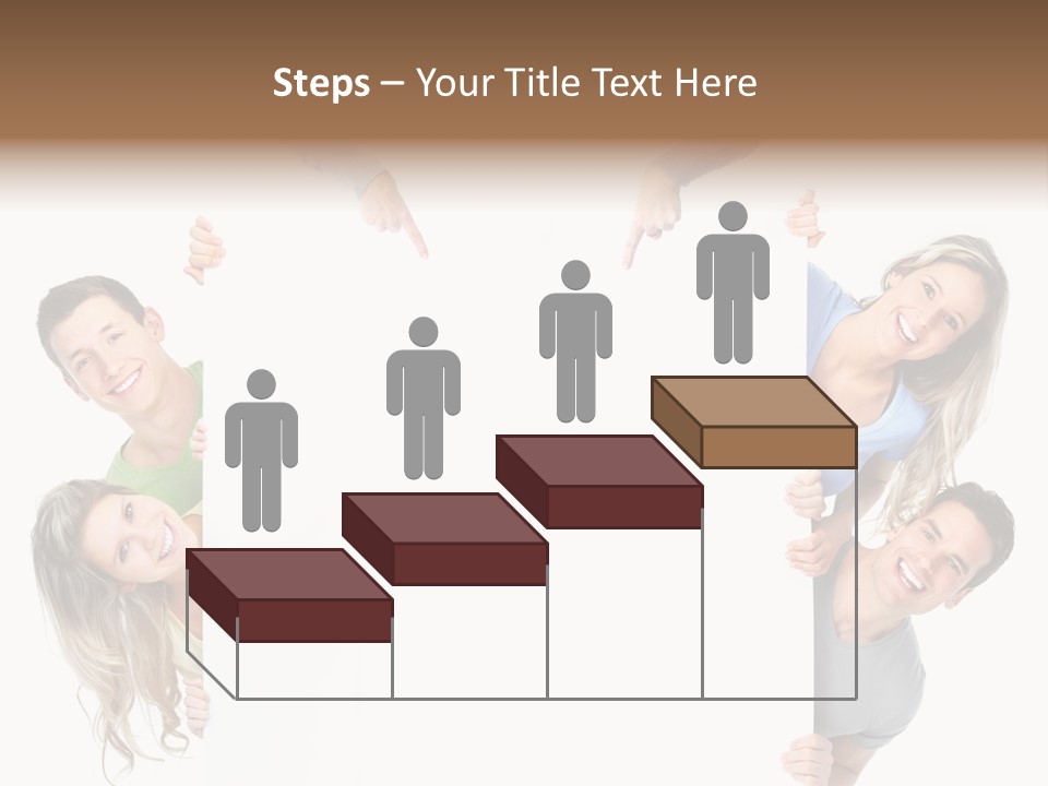 Boy Hand People PowerPoint Template