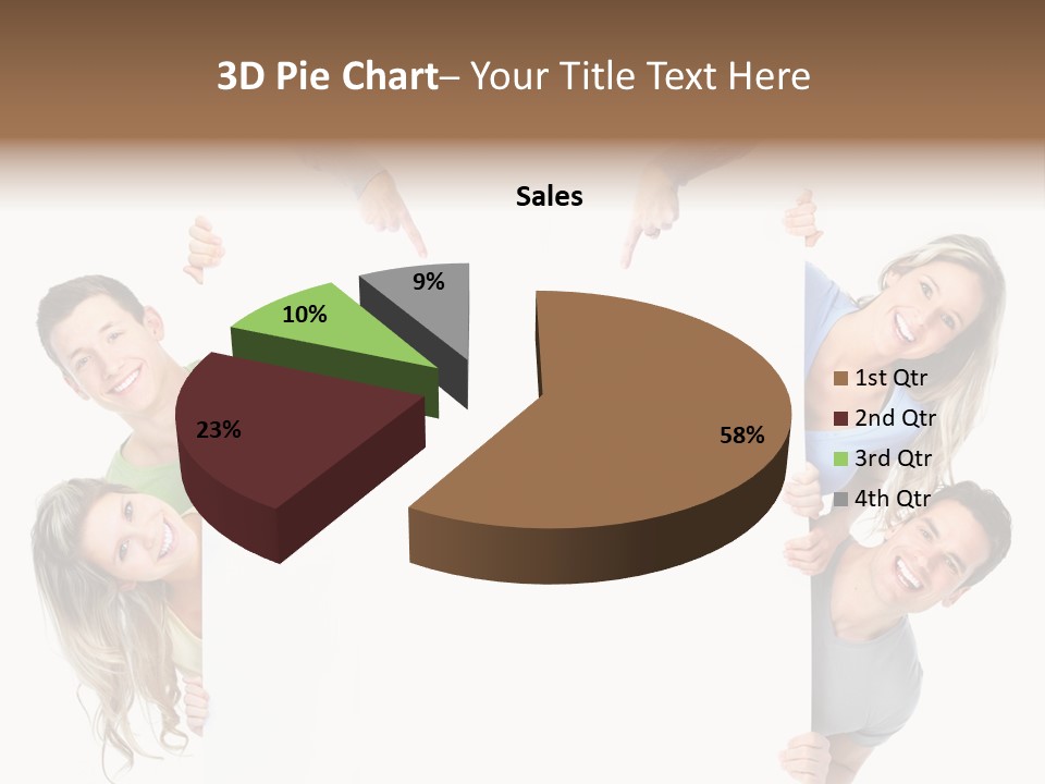 Boy Hand People PowerPoint Template