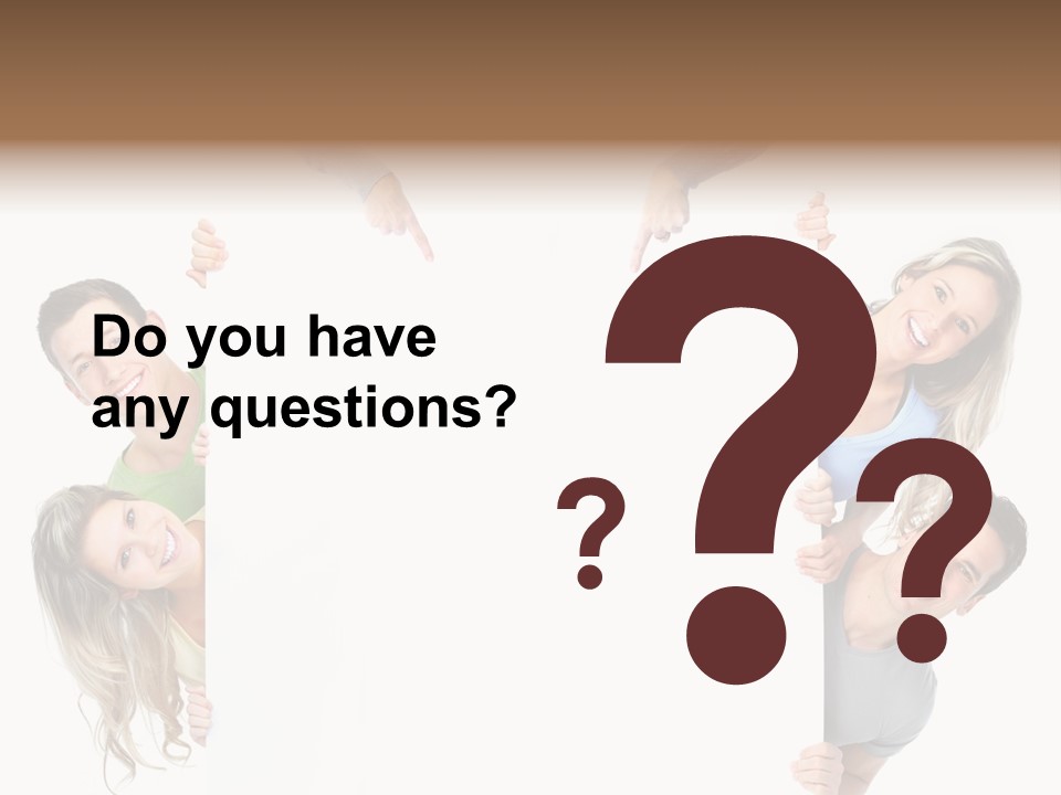 Boy Hand People PowerPoint Template