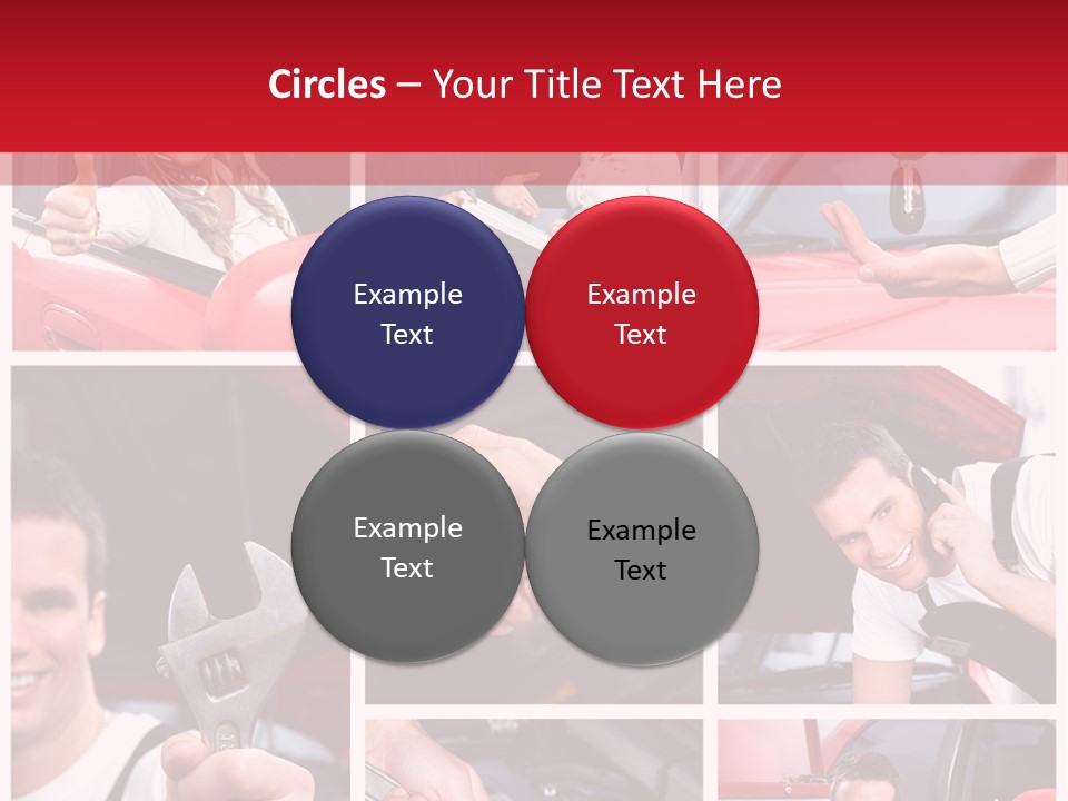 Tool Gas Woman PowerPoint Template