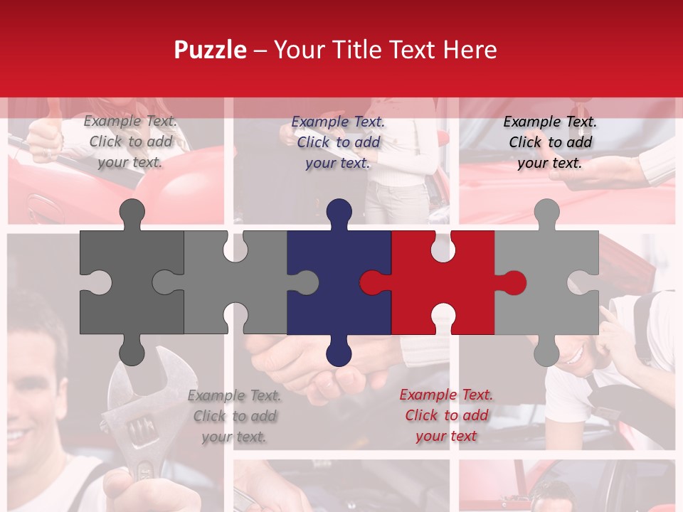 Tool Gas Woman PowerPoint Template