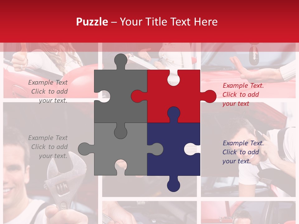 Tool Gas Woman PowerPoint Template