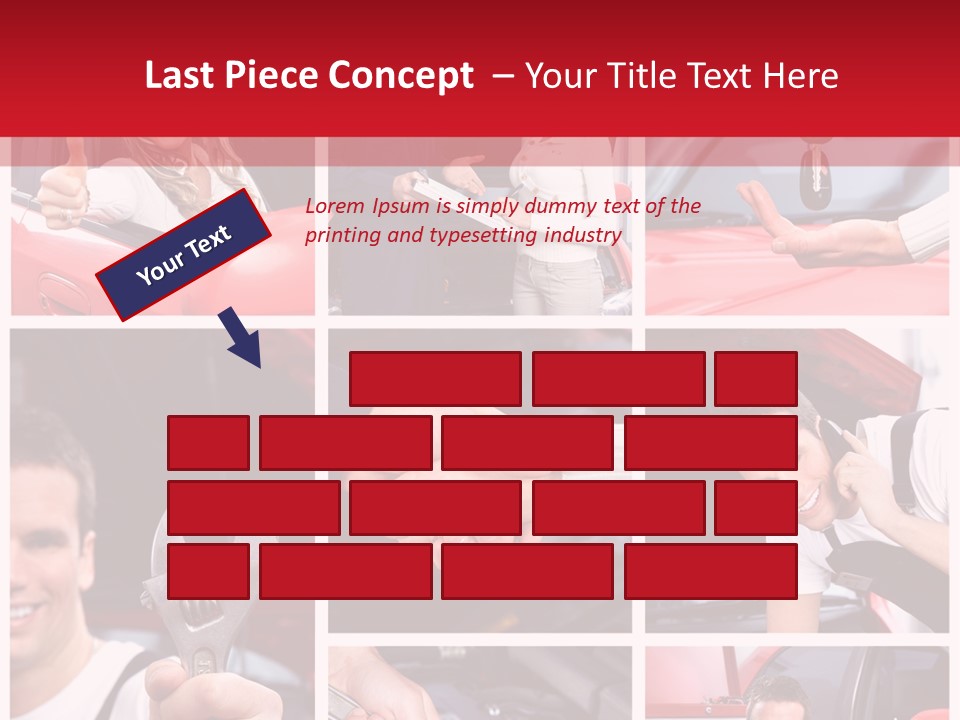 Tool Gas Woman PowerPoint Template