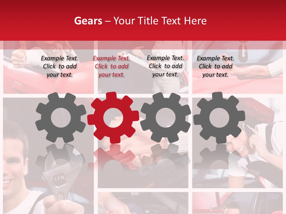 Tool Gas Woman PowerPoint Template