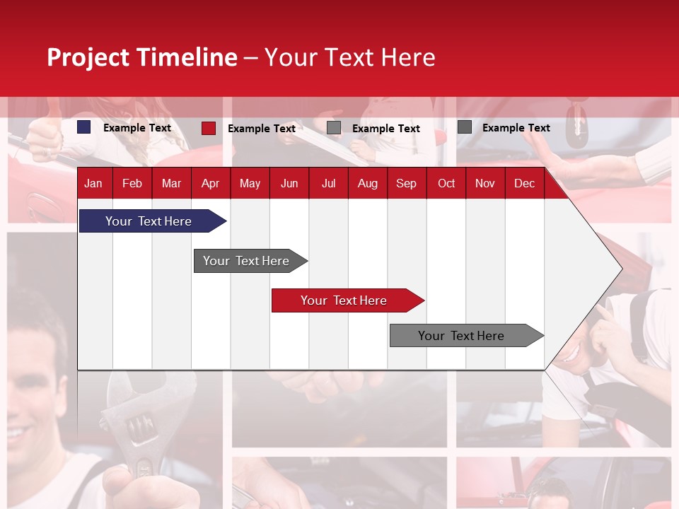 Tool Gas Woman PowerPoint Template