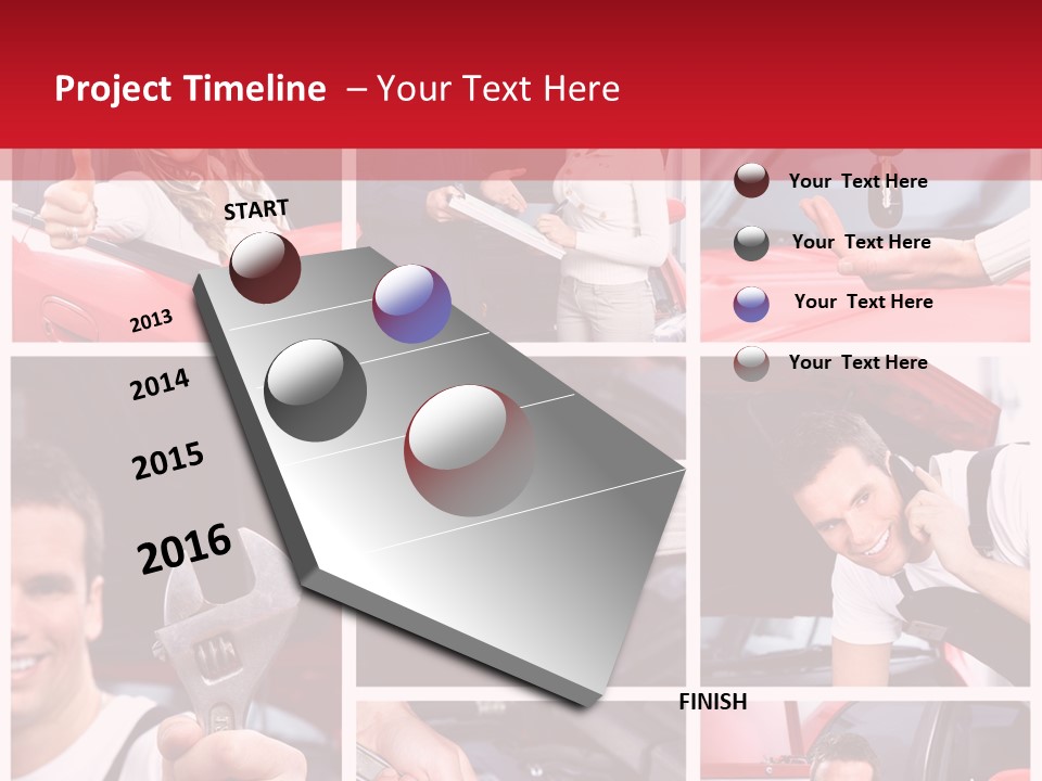 Tool Gas Woman PowerPoint Template