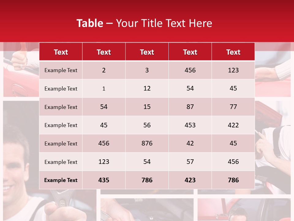 Tool Gas Woman PowerPoint Template