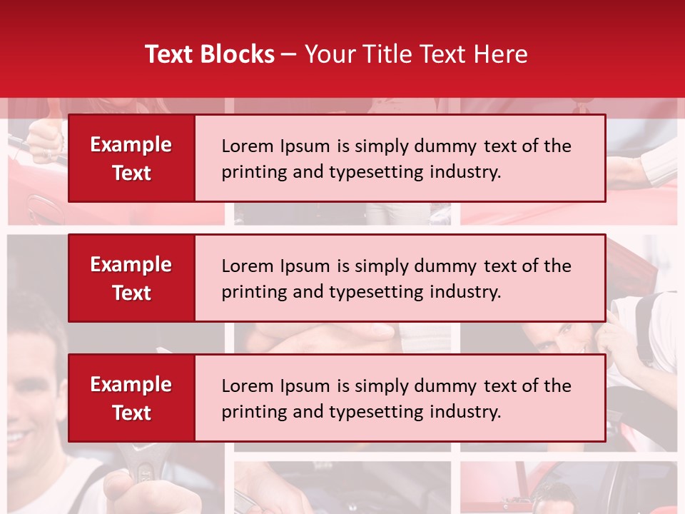 Tool Gas Woman PowerPoint Template