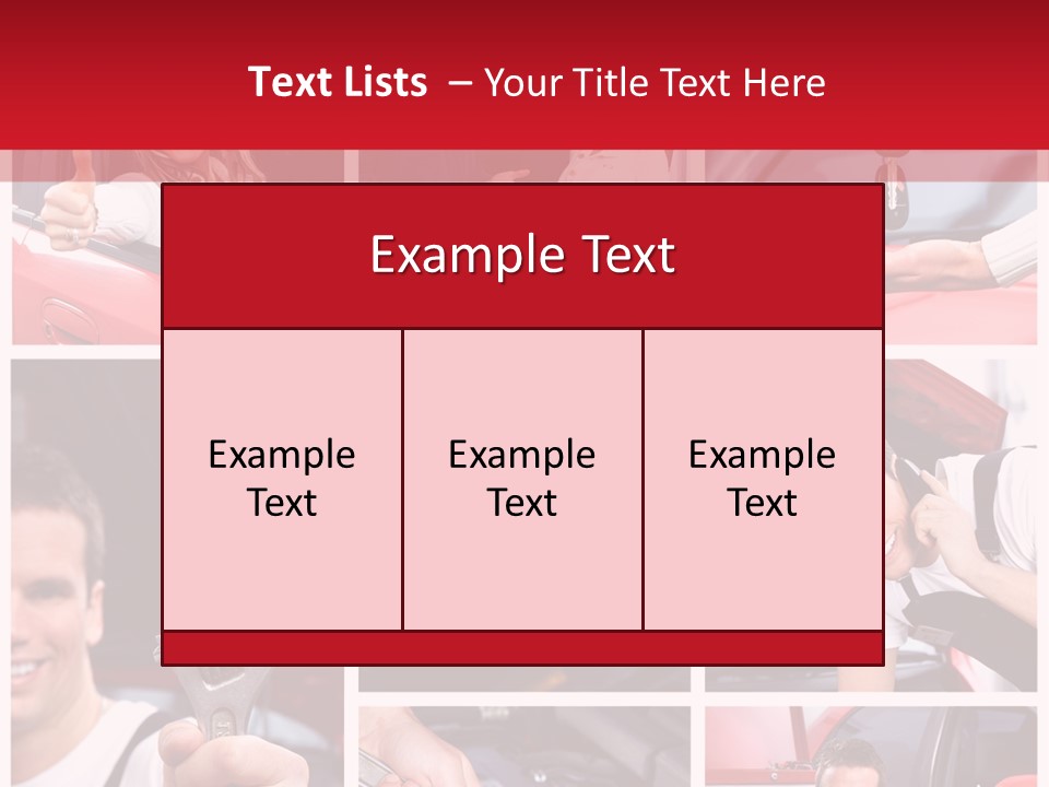 Tool Gas Woman PowerPoint Template